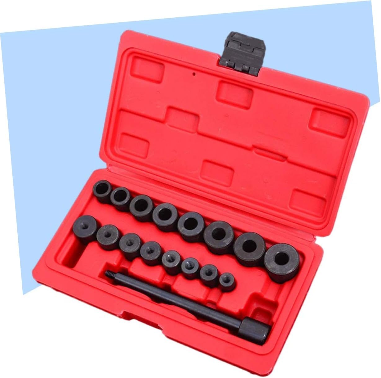 17pcs Clutch Hole Alignment Tool Kit for Accurate Installation of Car Clutch and Flywheel Precision Correction Tools for Vehicles Box