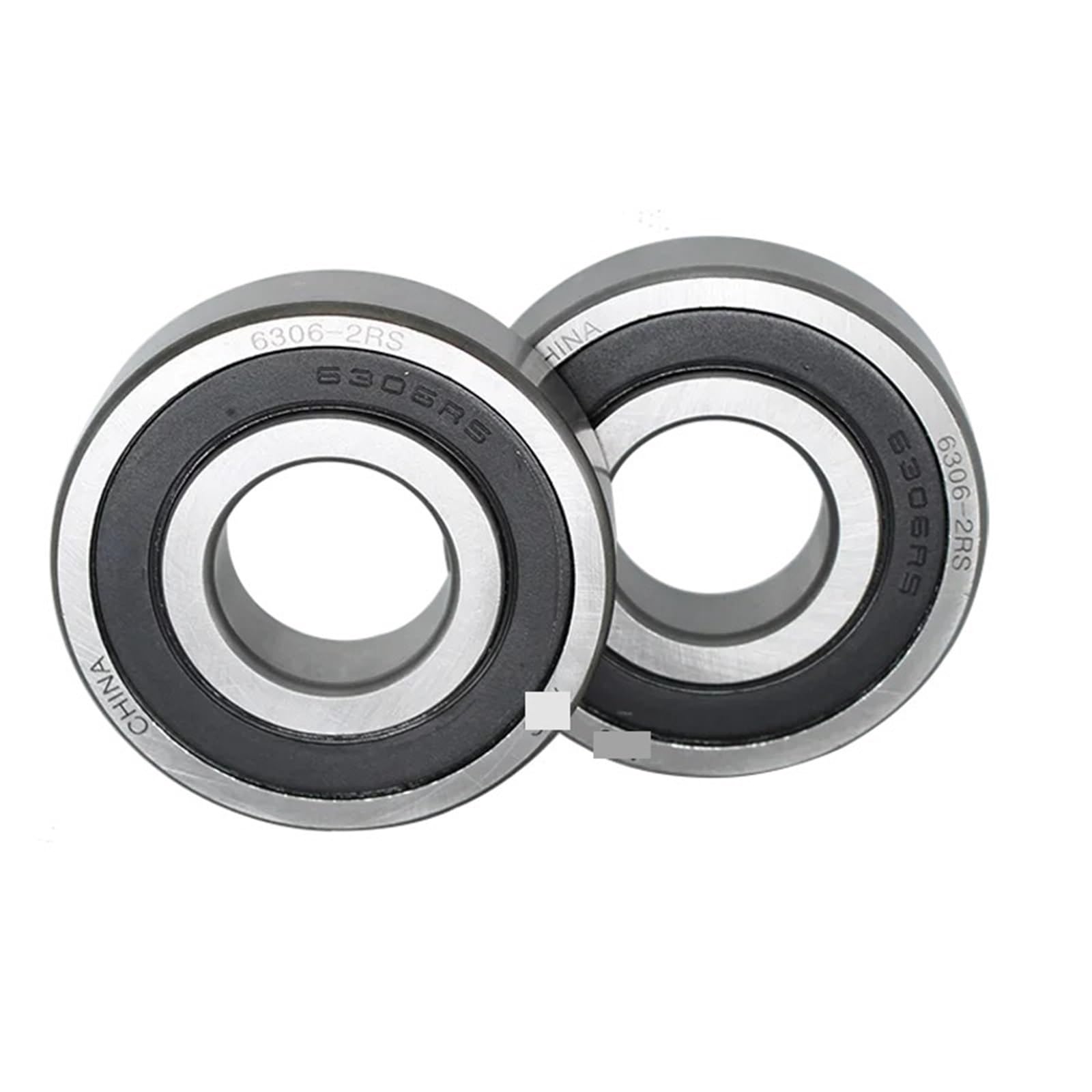 Roulement à billes à gorge profonde 6204-2RS 180204 RS Diamètre intérieur 20 Diamètre extérieur 47 Hauteur 14 mm Couvercle en caoutchouc 1 pièce