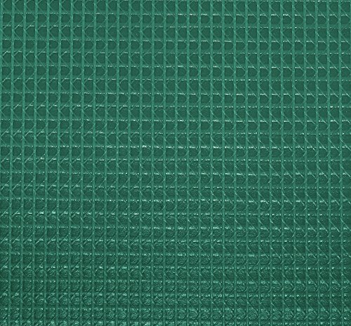 Green Vinyl Trampoline Safety Spring Pad 15\' (Round) with 4\" Skirting - Thumbnail 3