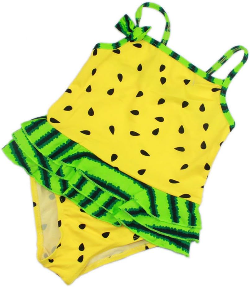Cute Baby Girl Swimwear Watermelon Model 2-3Y Girls Swimsuit Kid/Children Swimming Suit-S Size