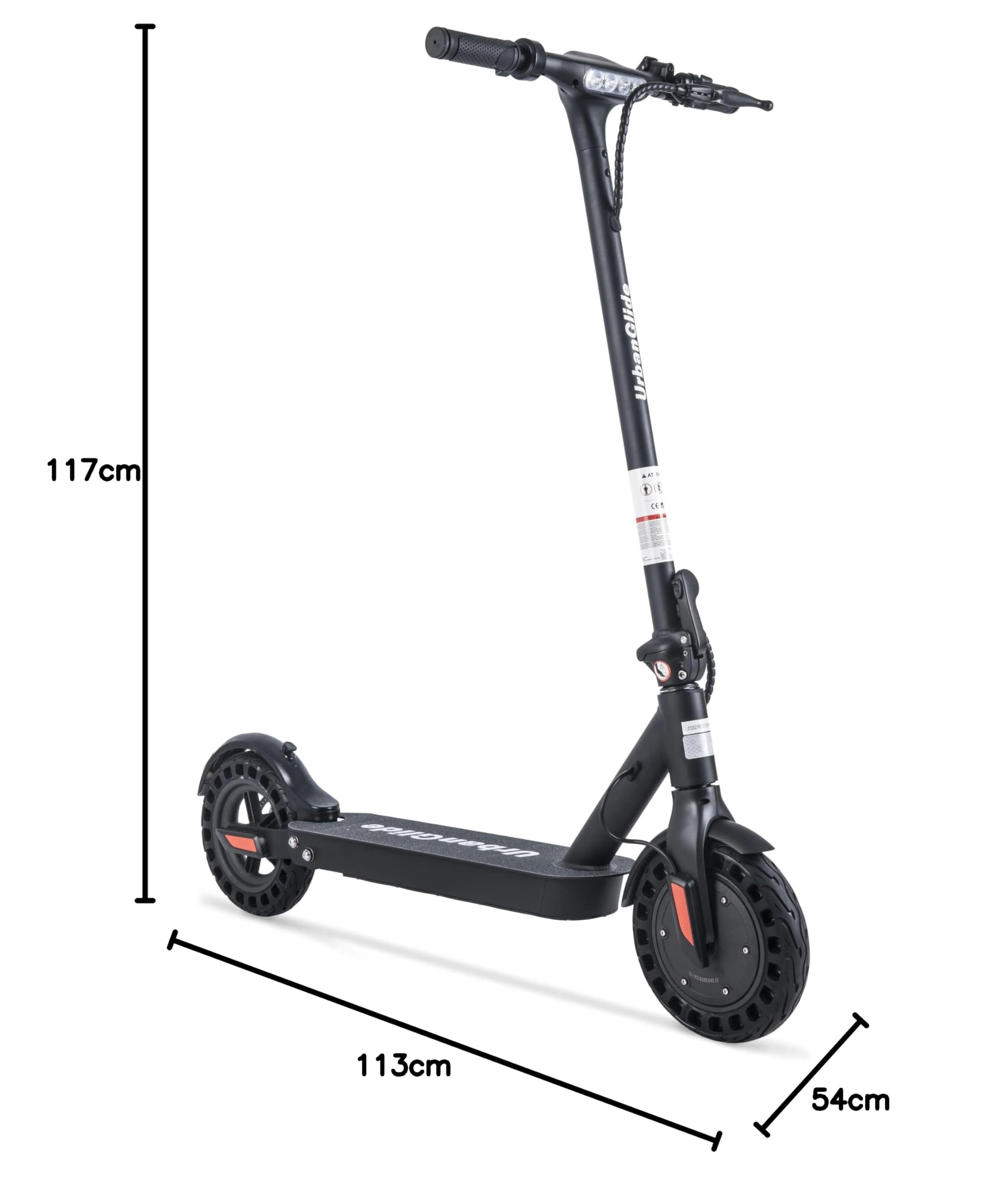 Trottinette Électrique Adulte UrbanGlide Ride 100 Pro 2 – Autonomie Jusqu'a 30 km - Pneu 10" - Batterie 42V - Poids 15Kg