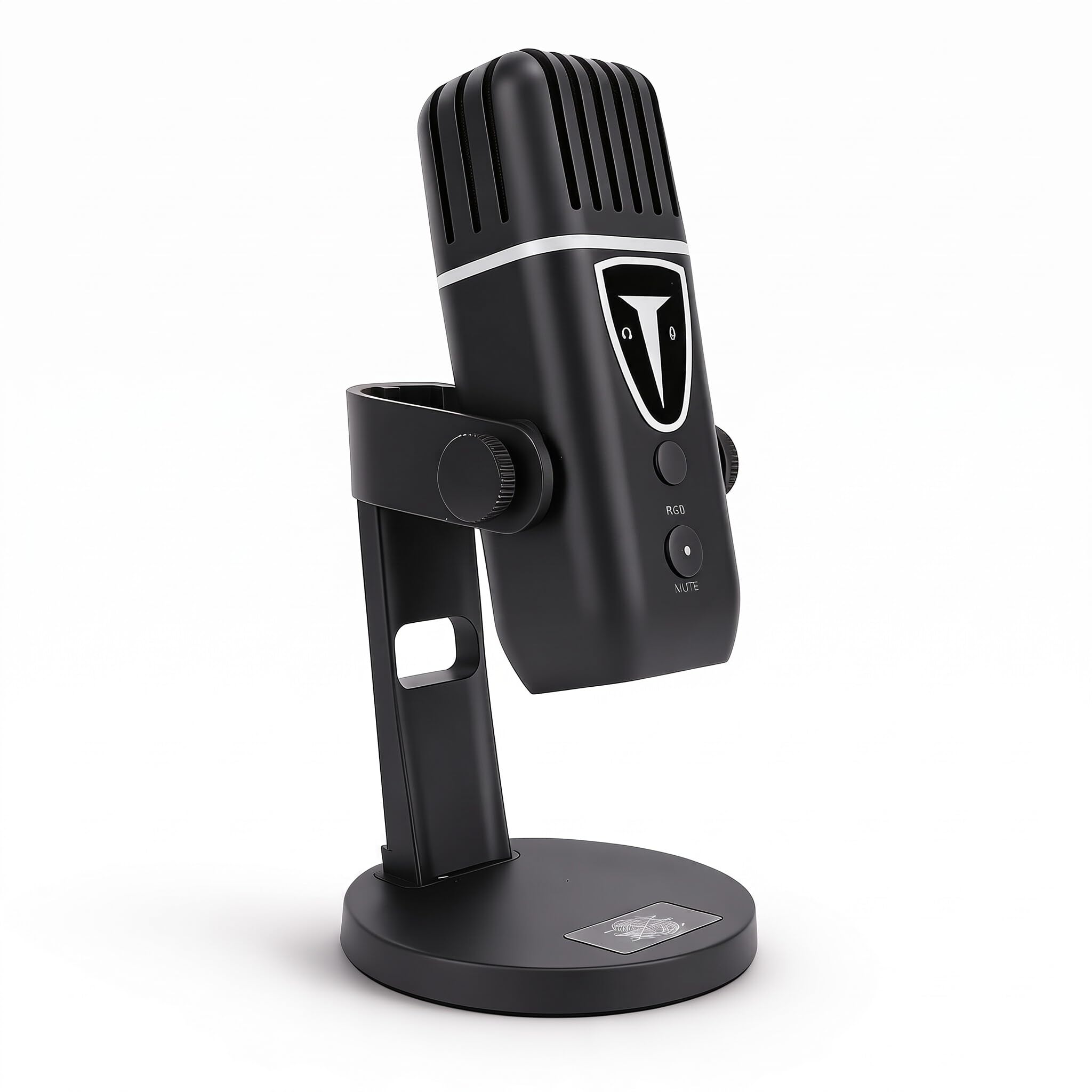 Gaming Microphone USB Condenser Mic with Quick Mute and RGB Light