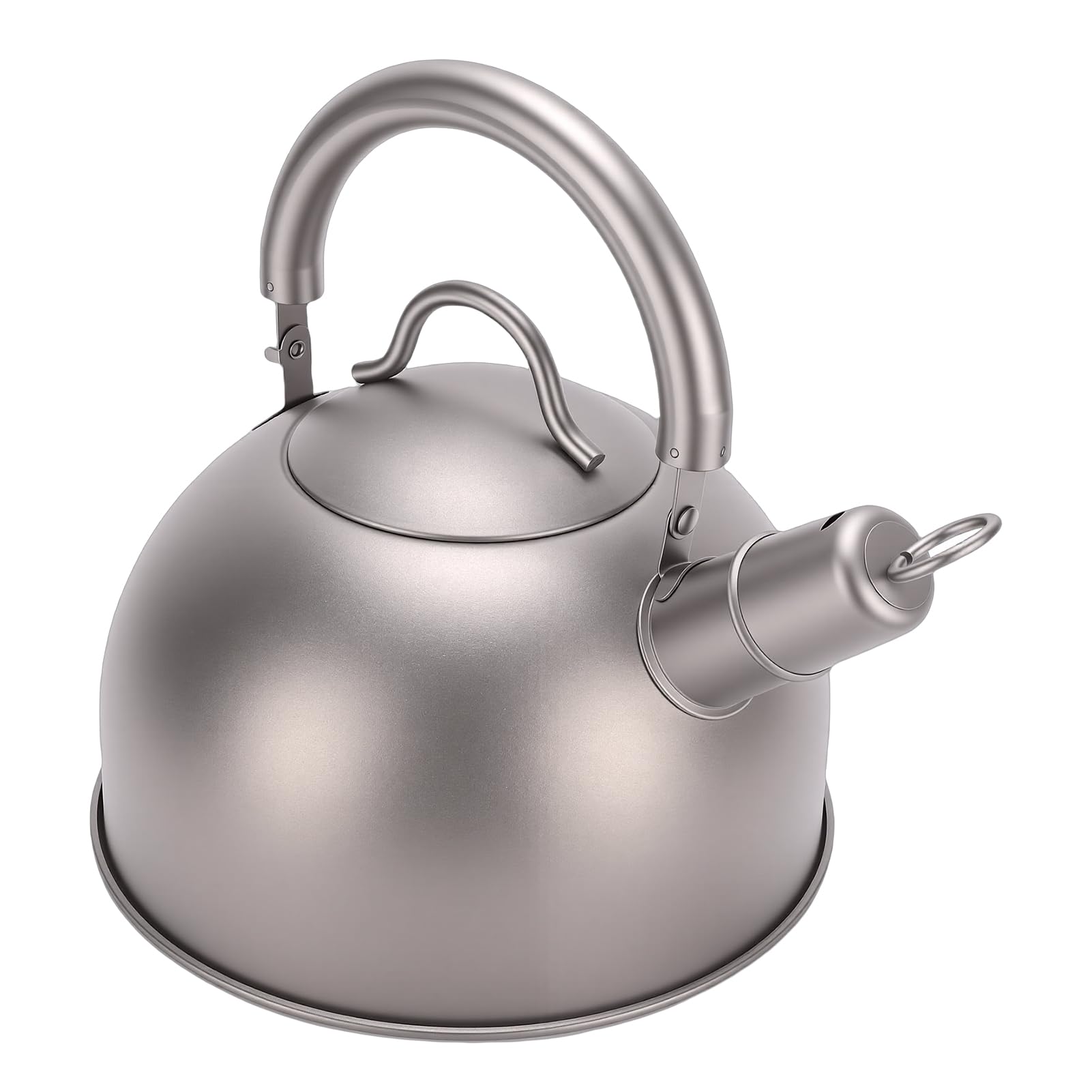 Pssopp Hervidor de Camping de 1,2 L, Teteras de café y té, Agua Hirviendo, Fuego Abierto, café y Tetera para Cocinar Al Aire Libre, Uso de Fogata con Mochila, Hervidor de Camping de 1,2 L, Fogata