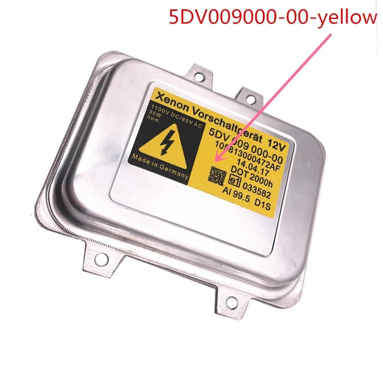 5DV 009 000 00 Ballast 5DV00900000 6937223 Xenon Headlight Ballast Module 1Pcs(5DV009000-00-white)