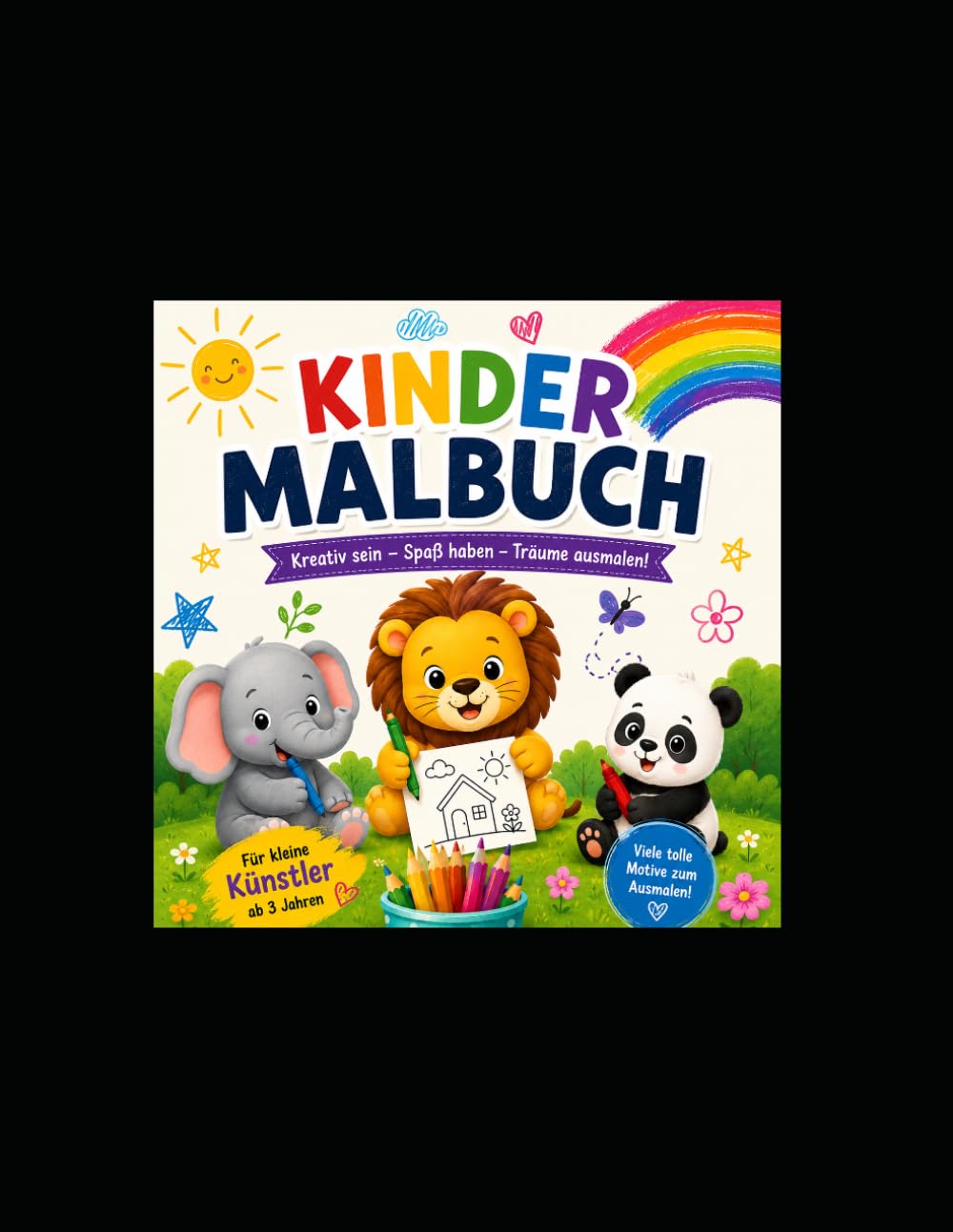 Kinder Malbuch für den Sommer