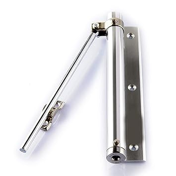 Stockyhut Door Closers to Convert Hinged Doors to Self-Closing for Light Weight Door, Residential/Commercial PurposeSafety Spring Door Closer Weather Stripping Draft Stopper Soft Closing