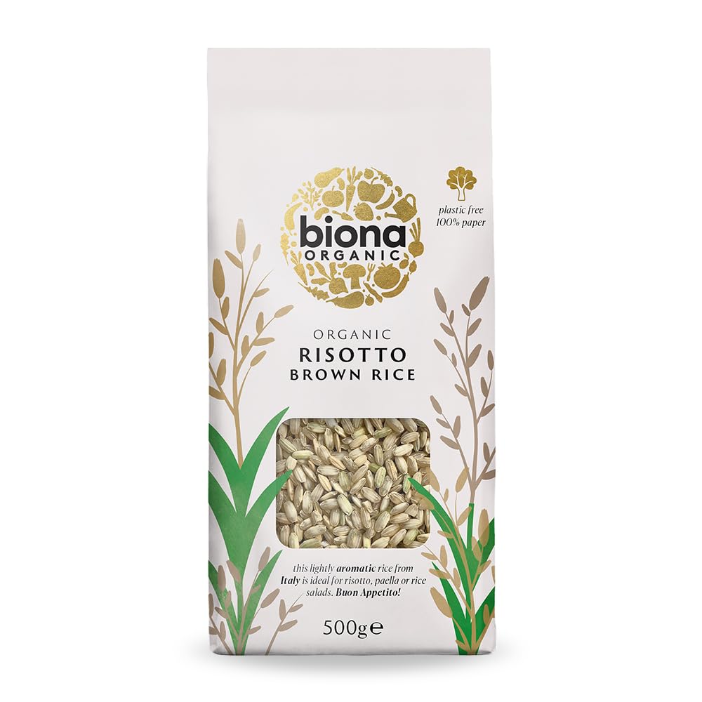 Biona Risotto Rice - Brown- Organic 500g