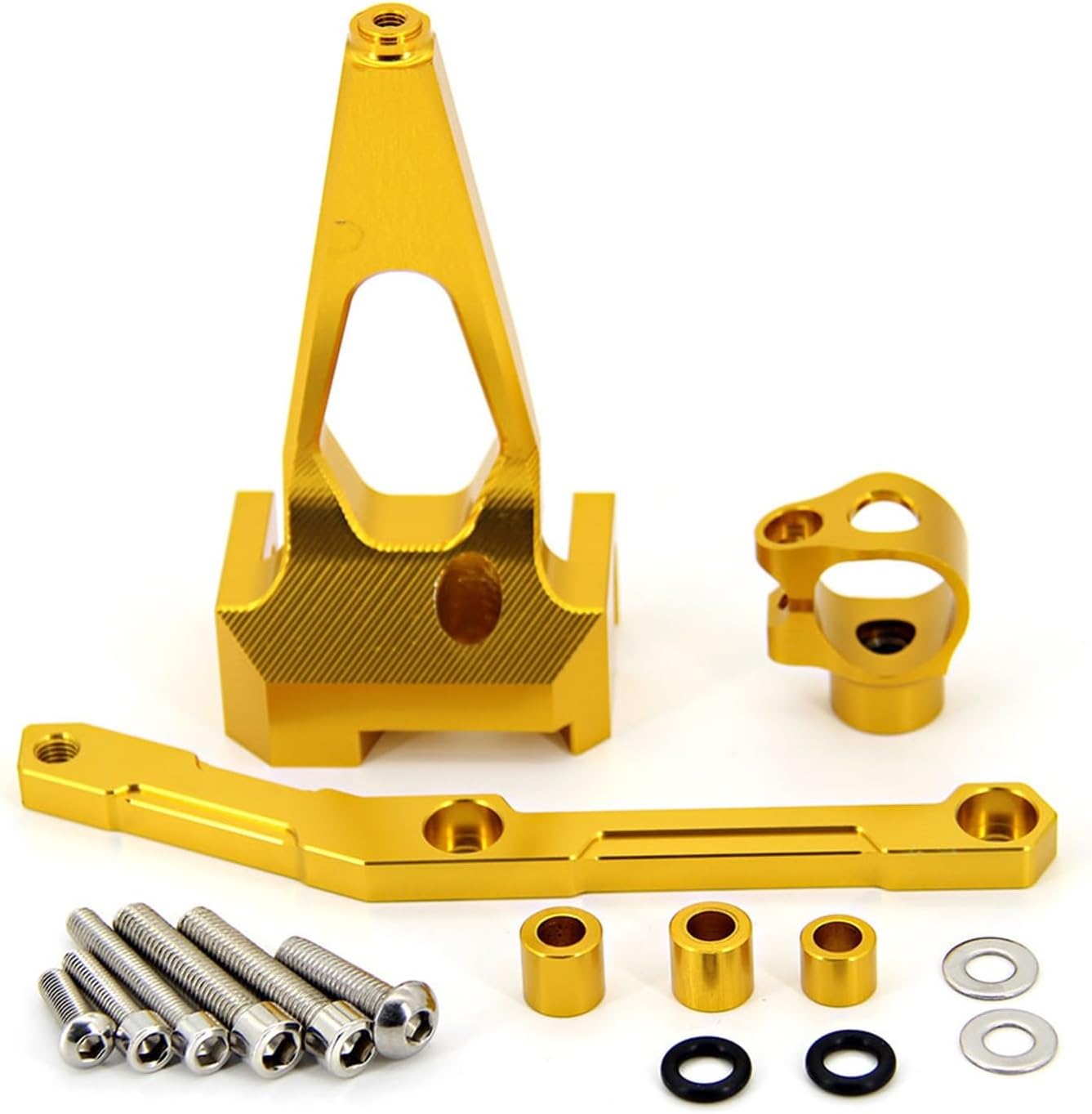 Amortiguador de motocicleta MT-09 MT09 para estabilizar la dirección de la motocicleta, soporte de montaje para Yamaha MT09 FZ09 2013-2019 (color