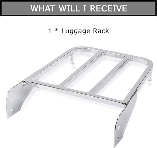 Miniatura 6 de Portaequipajes trasero para motocicleta Solo Seat Sissy Bar para Intruder Volusia VL800 2001-2011, para Boulevard M50 2005-2009 y para C50 2005-2011