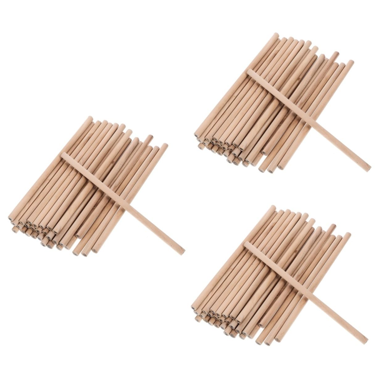 HOMSFOU 3 Set Matita Rotonda Arte Matite Grafite Scuola Adulti Matita Per Schizzi Portatile Per Dipingere Da Disegno Di Legno 30 Pezzi*3