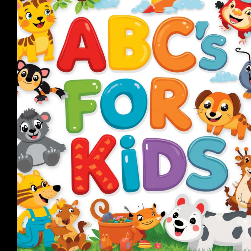 Learning Our ABC's- For Kids: Learn the Alphabet with Easy, Fun Coloring Pages