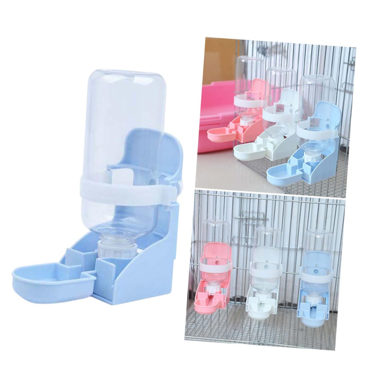 FRCOLOR 2stücke Pet Automatic Water Feeder Für Katzen Hunde Und Tauben Blauer Trinker Für Haustiere Auslaufsicheres Design Praktischer Wasserspender Für Zuhause Und Tierhandlungen