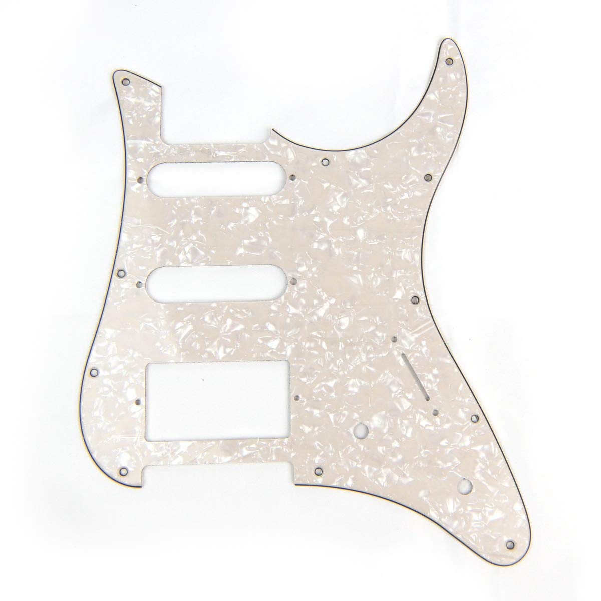 Guitar Pickguard For YAMAHA Pacifica EG 112 PAC112V, 4Ply Cream Pearloid