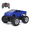 Amazon Brand - Jam & Honey Off Roader Rechargeable Remote Control Car | RC Car Monster Truck |4 Headlight Modes | in-Built Lithium Battery | C-Type Charging | Made in India - Blue