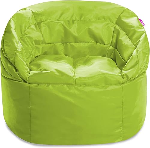 Miniatura 294 de Posh Creations Puf estructurado cómodo para jugar, leer y ver la televisión, Malibu Lounge, tela de lona para colorear, criaturas Criaturas de tela