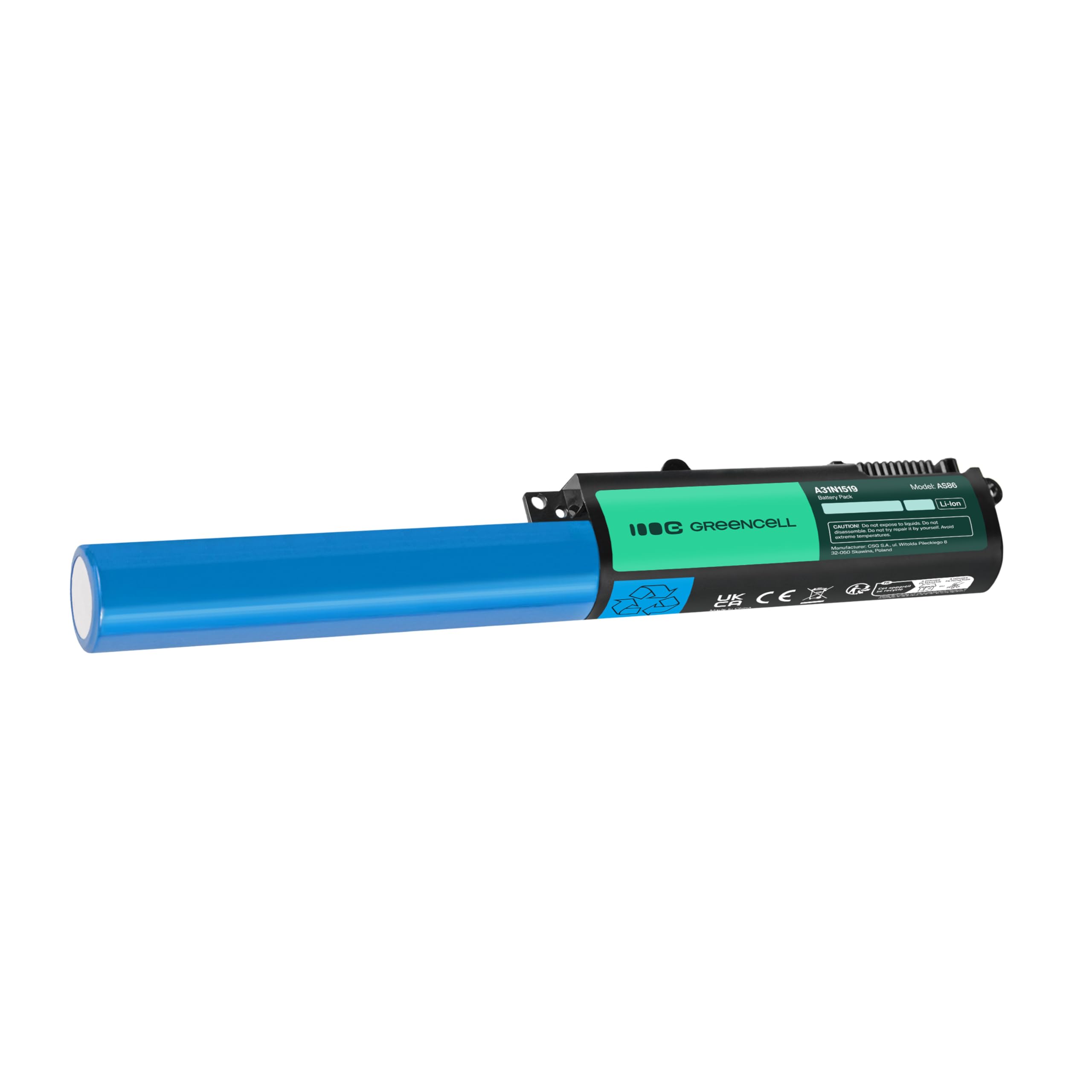 Green Cell Batterie A31N1519 pour ASUS R540 R540L R540LA R540LJ R540S R540SA R540Y X540 X540L X540LA X540LJ X540S X540SC X540Y X540YA F540 F540L F540LA F540S F540SA A540L A540S