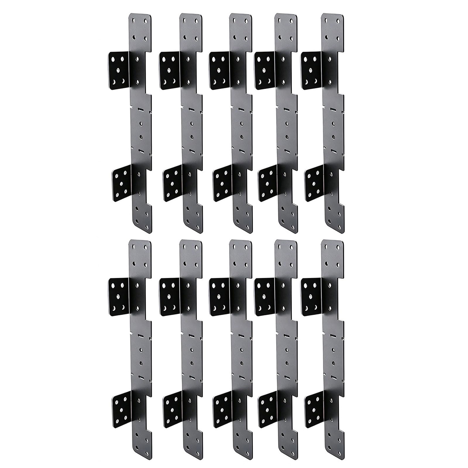 Kalttoy Multicolor Stair Stringer Supports Multifunction Staircases Hangers Ideal For Replacing Expensive Frame Structures Easily Adjustable Stair Stringer Hanger