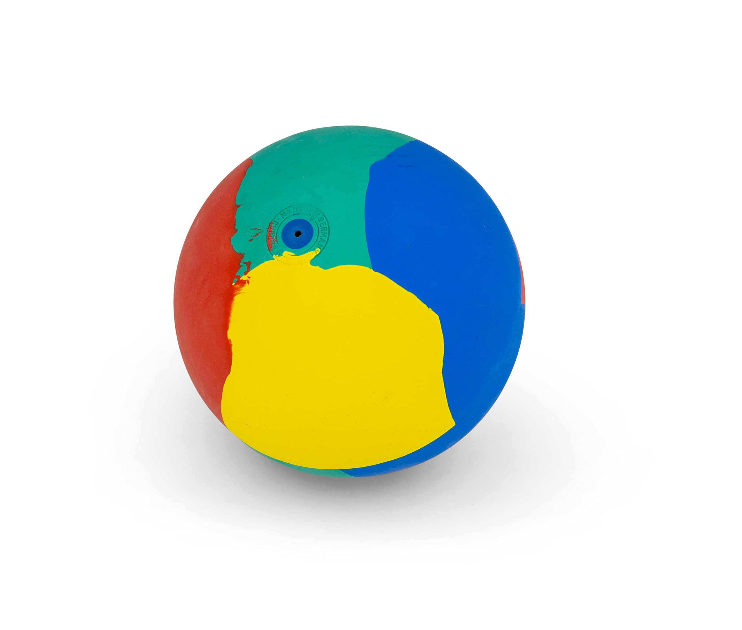 WV Gymnastikball Klein - 16 cm - Spiele Für Sehbehinderte - Glockenball - Gummiball Klein - Rehabilitation - Kleiner Gymnastikball - Ball - Bunt