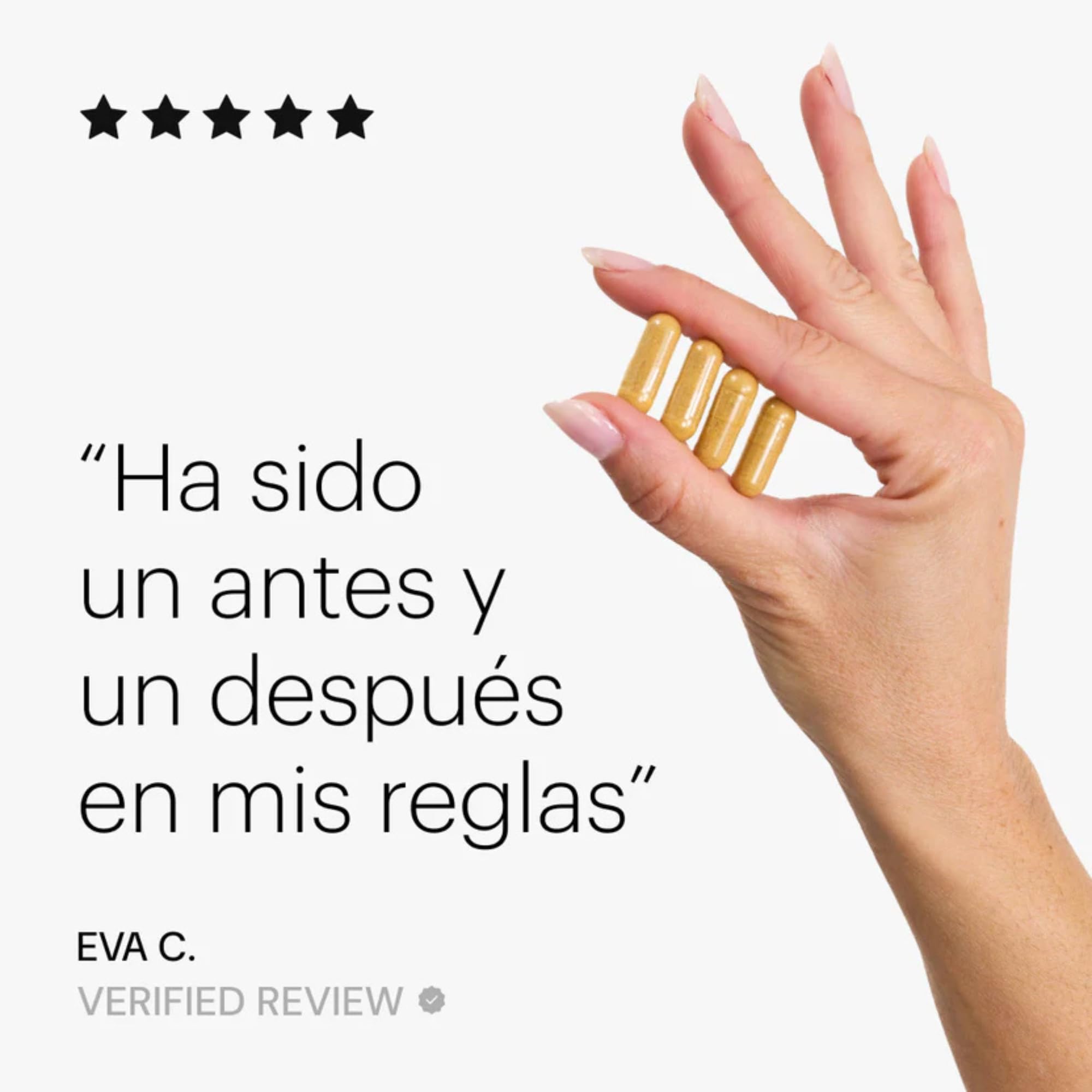 Inositol - Myo-Inositol + Magnesio + Vitaminas + 18 Activos Equilibrio Hormonal y Dolor Menstrual Mujer - SOP + Piel Saludable - Vegano Sin Gluten - 120 Cápsulas | fem balance - be levels