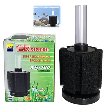 Amazon | YAARUJEE スポンジフィルター XY-180 投げ込み式