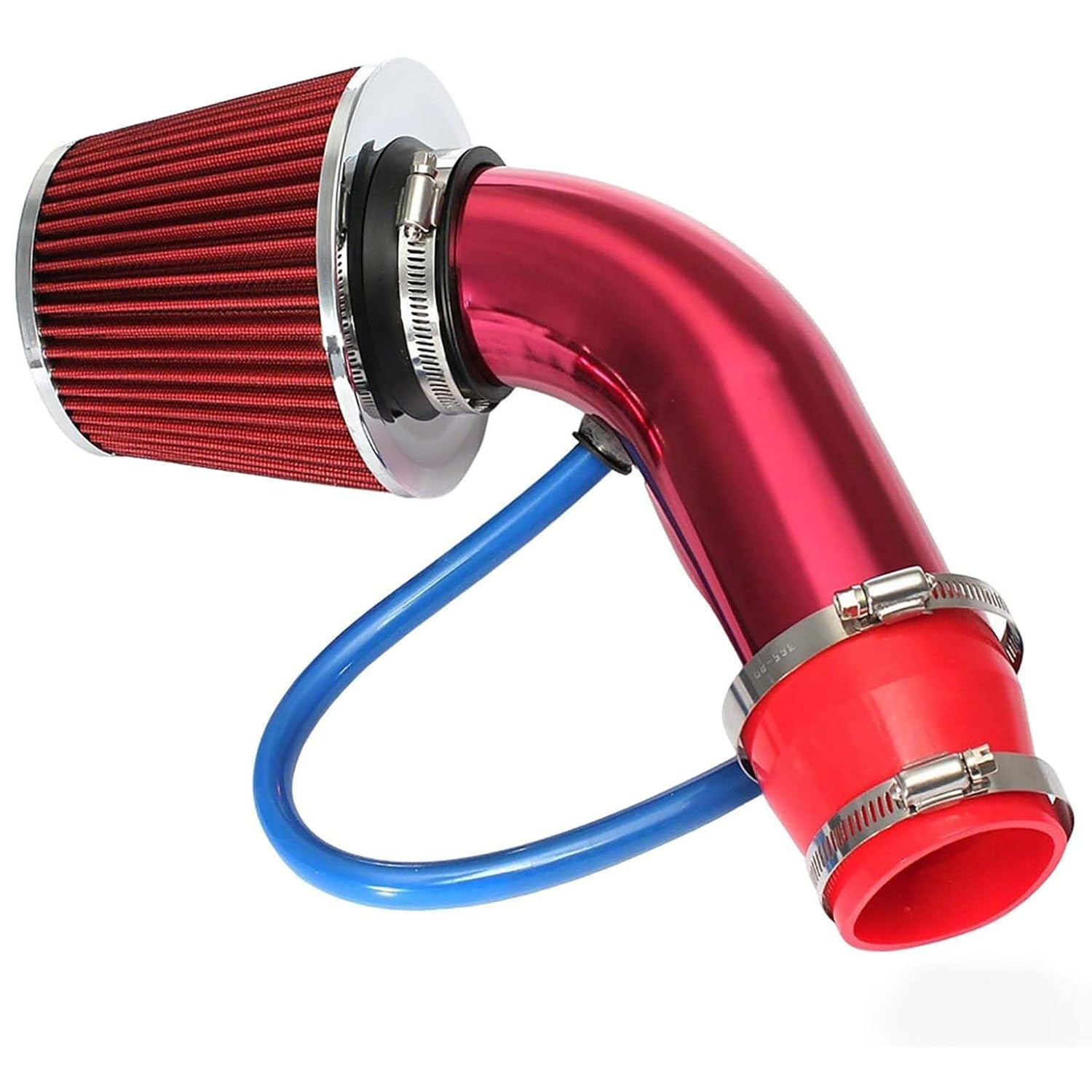 KMNBHTS Cold Air Intake Kit, for Benz GLC X254 2022-2024 High Flow Car Air Filter Induction Kit Optimises Throttle Response Washable Reusable,C