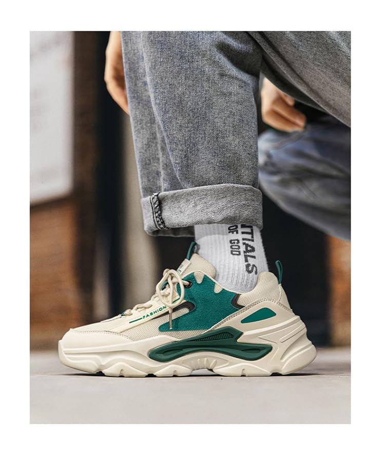 Men's Running Shoes - Slip-Resistant Durable Sports Sneakers for Casual Wear & Light Workouts4