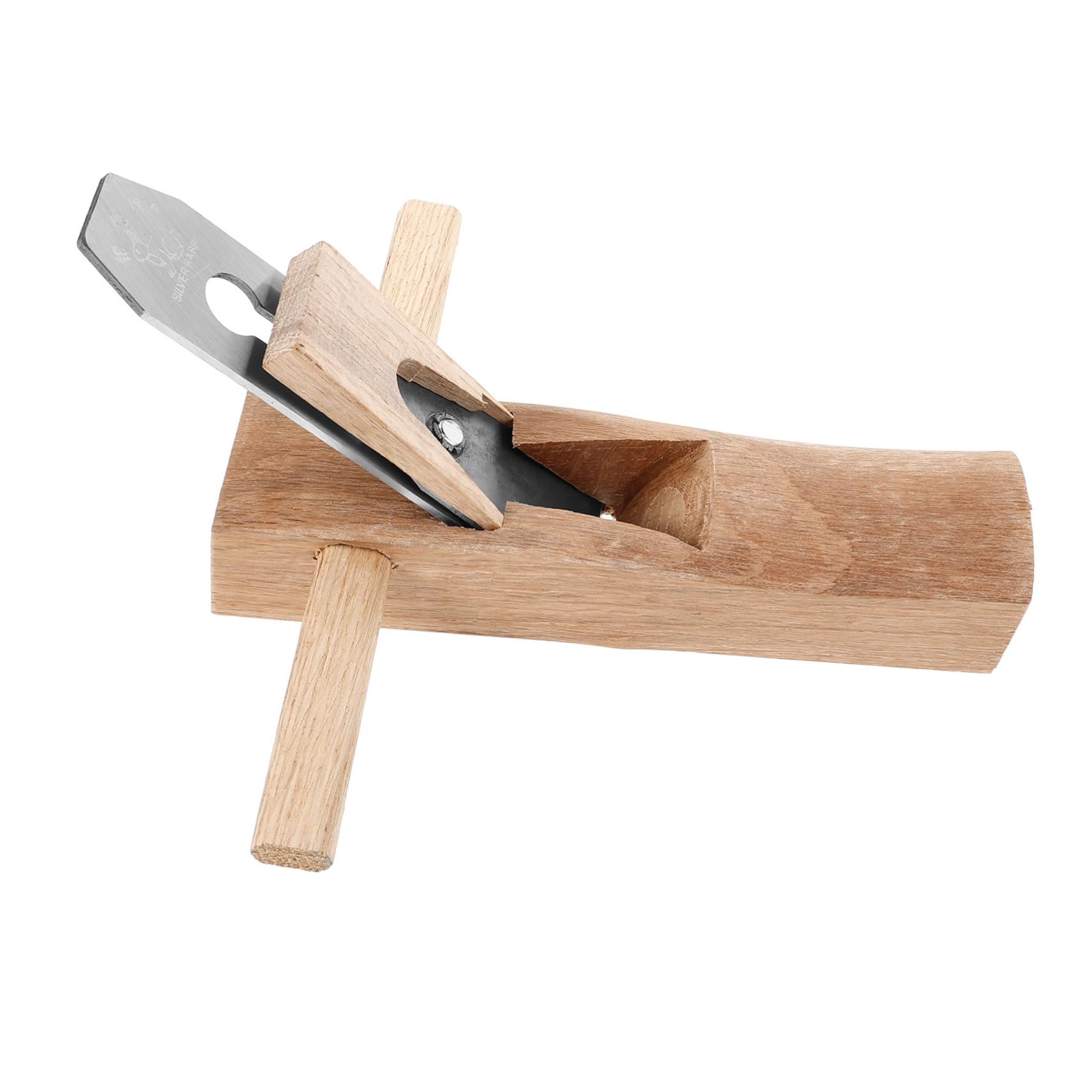 OSALADI Pialla Manuale per Legno 250mm Rifinitura Liscia e Lama in Metallo per Progetti di Falegnameria Fai da Te