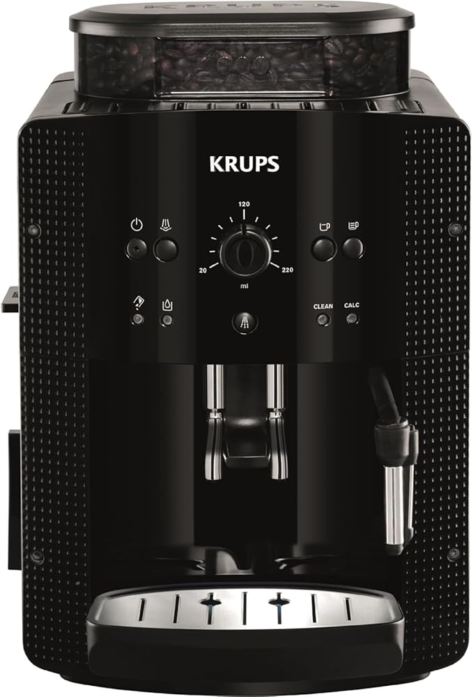 KRUPS Automatic Coffee Machine 1.8 l 15 bar, CappuccinoPlus nozzle) black by Krups