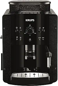 KRUPS Automatic Coffee Machine 1.8 l 15 bar, CappuccinoPlus nozzle) black by Krups