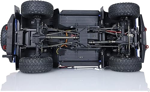 Miniatura 6 de 110 Rc Crawler Car 4X4 Off-Road Escalada Vehículo P411 19.8 lbs Servo Esc 2Speed Gear