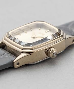 【美品】ete　 オクタゴンフェイス クロコダイル　レザーベルト ウォッチ ete 腕時計 オクタゴンフェイス クロコダイルレザーベルト 国内