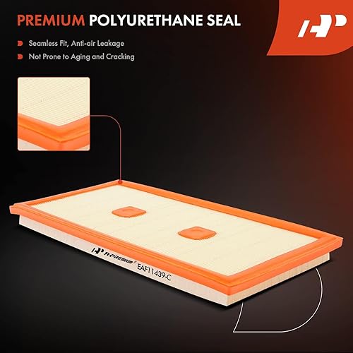 Miniatura 5 de A-Premium Filtro de aire de motor compatible con Mercedes-Benz W204 W212 C300, C350, E300, E350, E400, GLE350, GLK350, ML350, R350, 2012-2018, panel