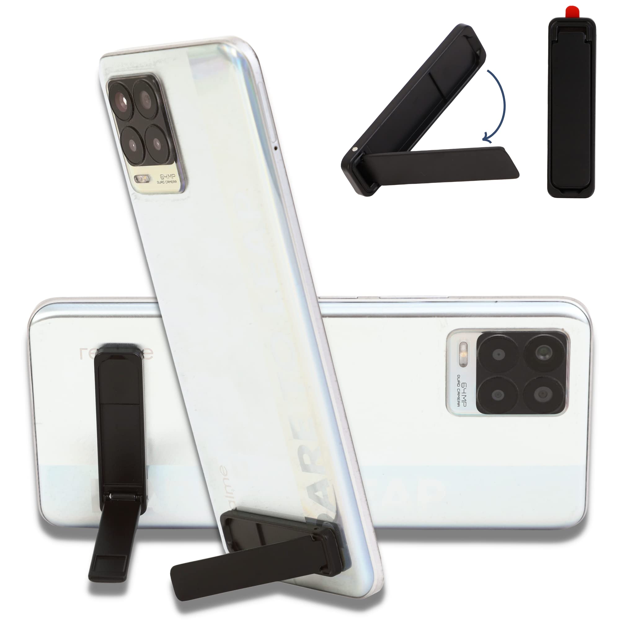 MMAK MAK Phone Kickstand, Vertical and Horizontal Stand, Adjustable Angle, Compatible with iPhone & Any Other Cellphone, Black (B0B4GP34QW) Amazon Price History, Amazon Price Tracker