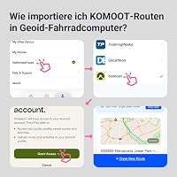 GEOID CC700 Pro GPS Kerékpár Komputer 2,8 Colos Érintőképernyős Színes Kijelzővel - Vezeték Nélküli Sebességmérő Térkép Navigációval, ANT+ és Bluetooth, IPX7 Vízálló, 15-25 Óra Akkumulátor 8