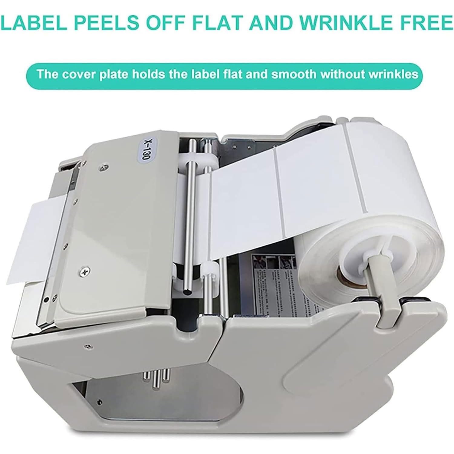 Distributore automatico di etichette con display a LED e contatore per etichette da 5-130 mm, perfetta per uso aziendale e domestico, efficiente distribuzione di etichette con codici a barre