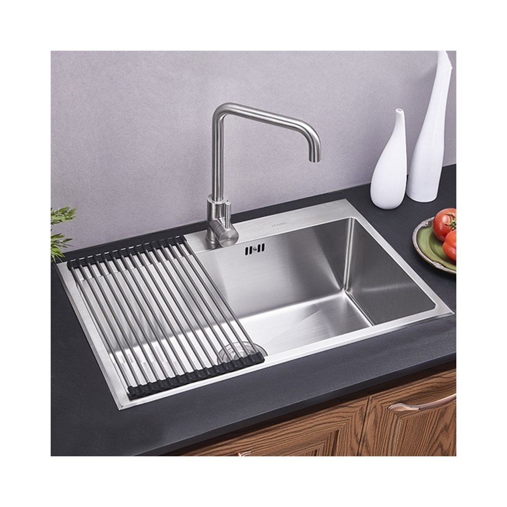 Amazon.co.jp: Tophome キッチン用流し台(蛇口なし) 台所の