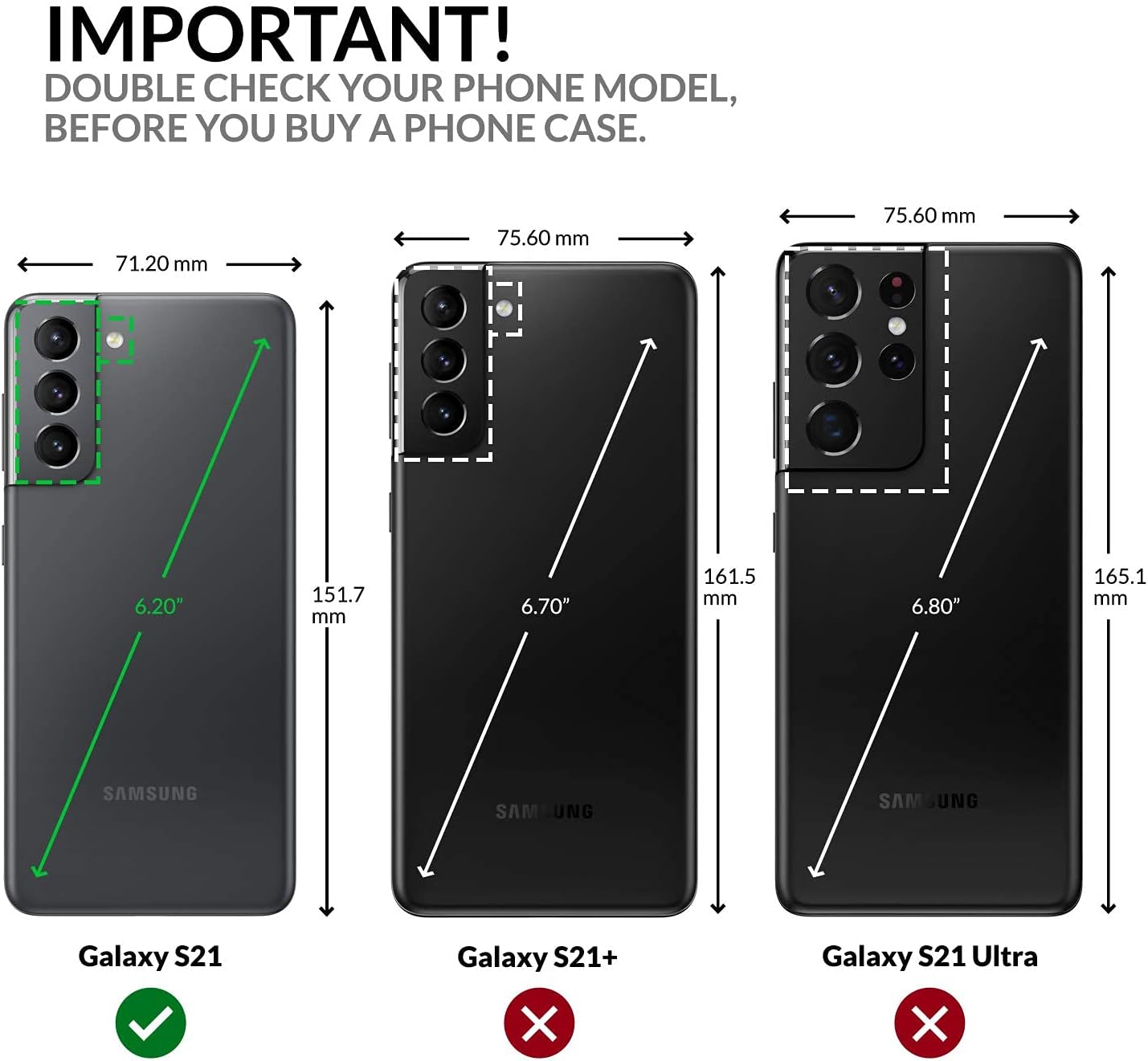 SURAZO Mobile Phone Case for Samsung Galaxy S21 5G - Premium Genuine Leather Protective Case with Stand Function, Card Slot, RFID Protection - Flip Wallet Case Handmade in Europe (Black)