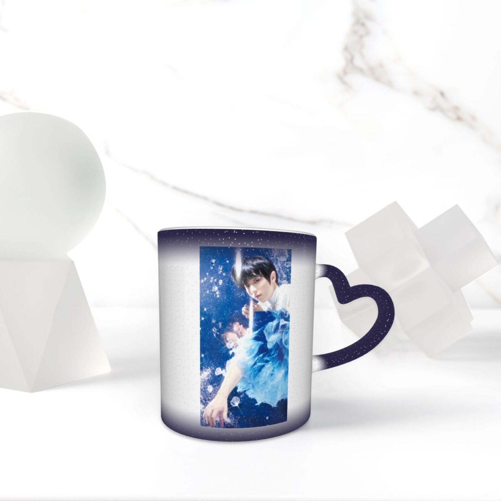 Amazon.co.jp: 羽生結弦 (5) おしゃれ 感熱変色 陶器 マグカップ 9.5