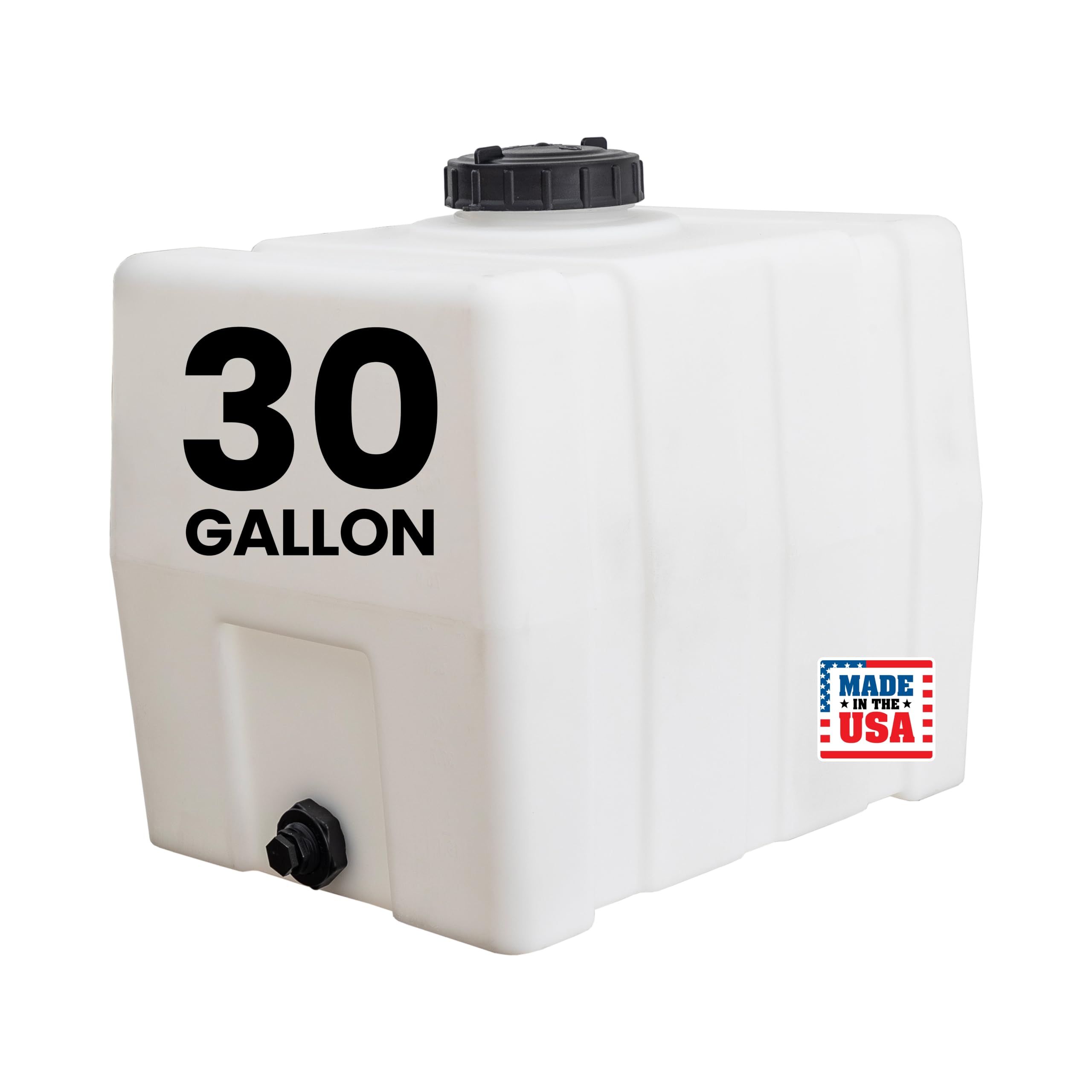 RomoTech 30 Gallon Horizontal Square Reservoir Water Tank