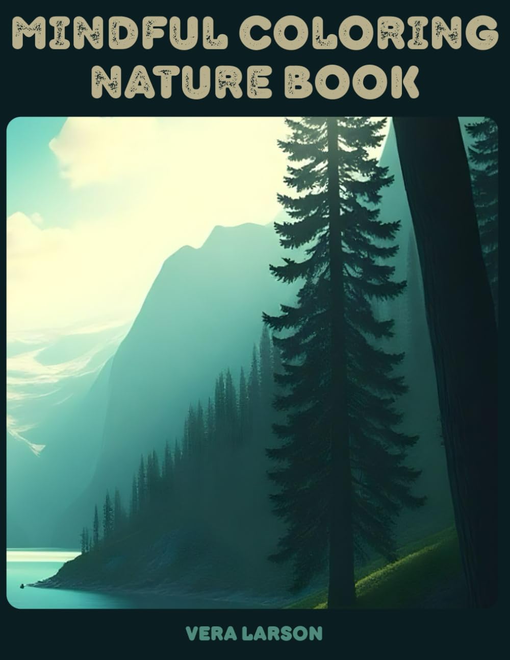 Beautiful Coloring book for Adults | Mindful Coloring Nature Book |: Animal Flowers & Landscapes Scenary for The Spirit of Wanderlust | Easy and ... Relieve Anxiety | 69 pages | 8.5x11 Inches