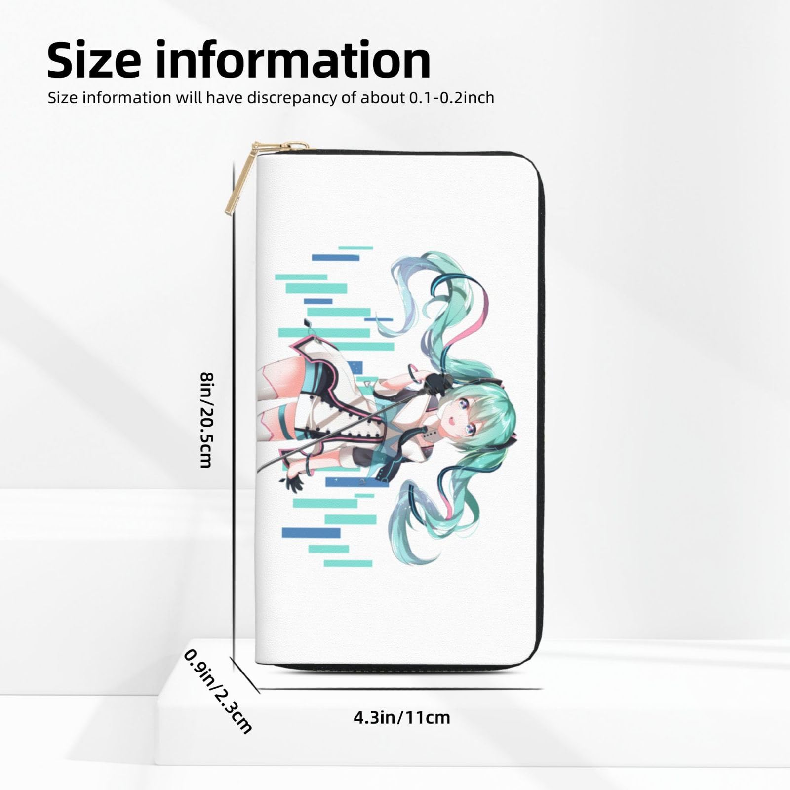 Amazon.co.jp: 財布 初音ミク 長財布 レザー ながざいふ 小銭入れ