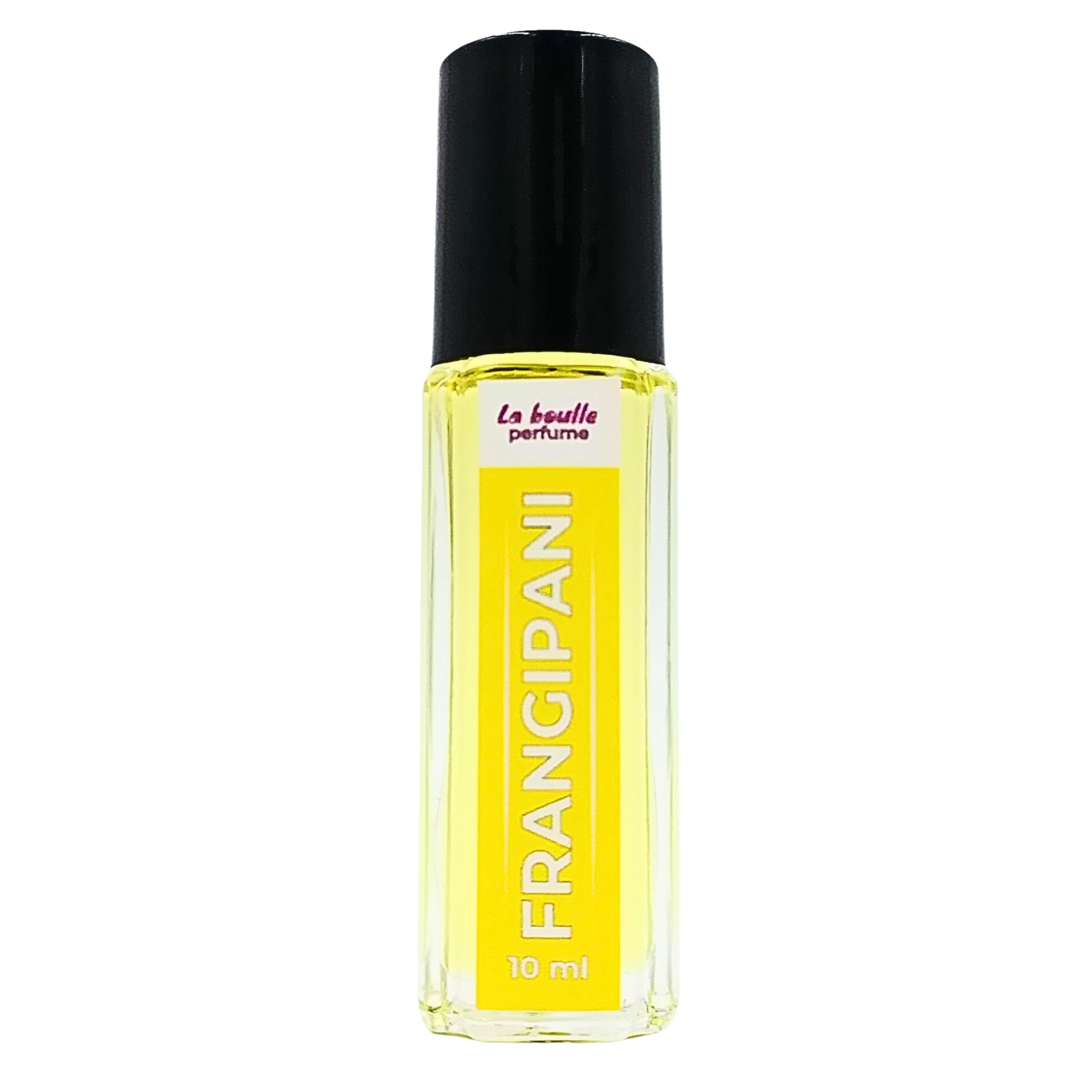 Frangipani Roll-On Perfume - Long-Lasting Floral Fragrance with Jojoba Oil - Vegan, Handmade, 10ml Rollerball