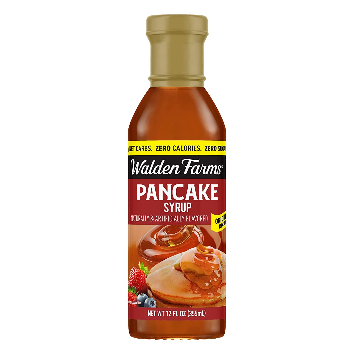 WALDEN FARMS CALORIE FREE Pancake SYRUP, 12 Fl Oz (Pack of 1)