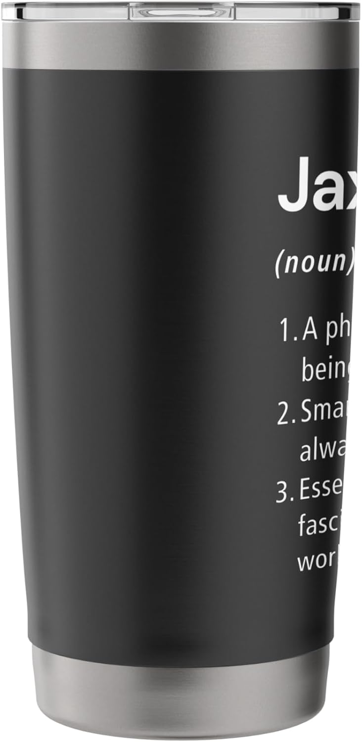 Jax Name Definition Dictionary Stainless Steel Insulated Tumbler - Image 4