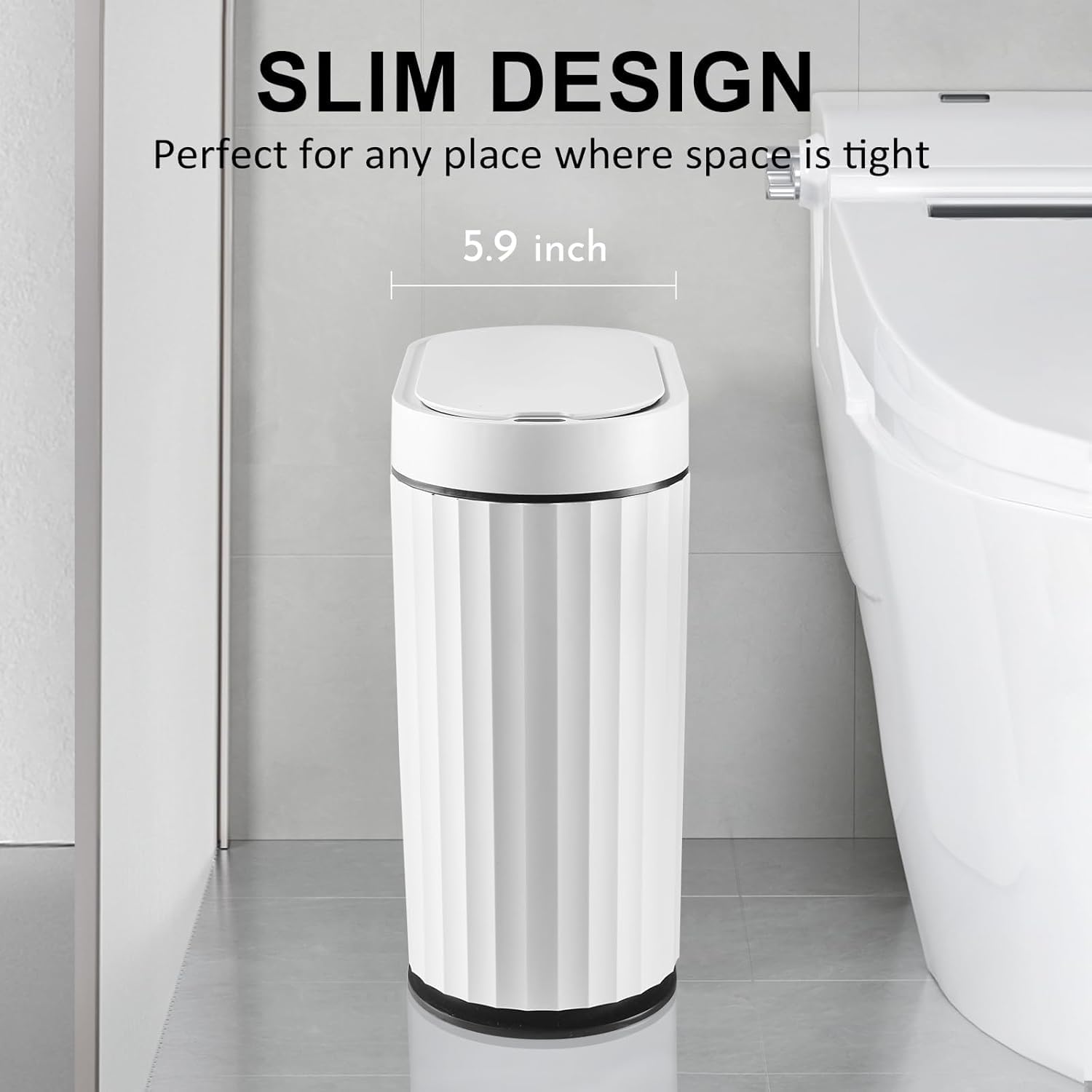 Touchless Trash Can - Gold Motion Sensor -5 Touchless Trash Can - Gold Motion Sensor -5