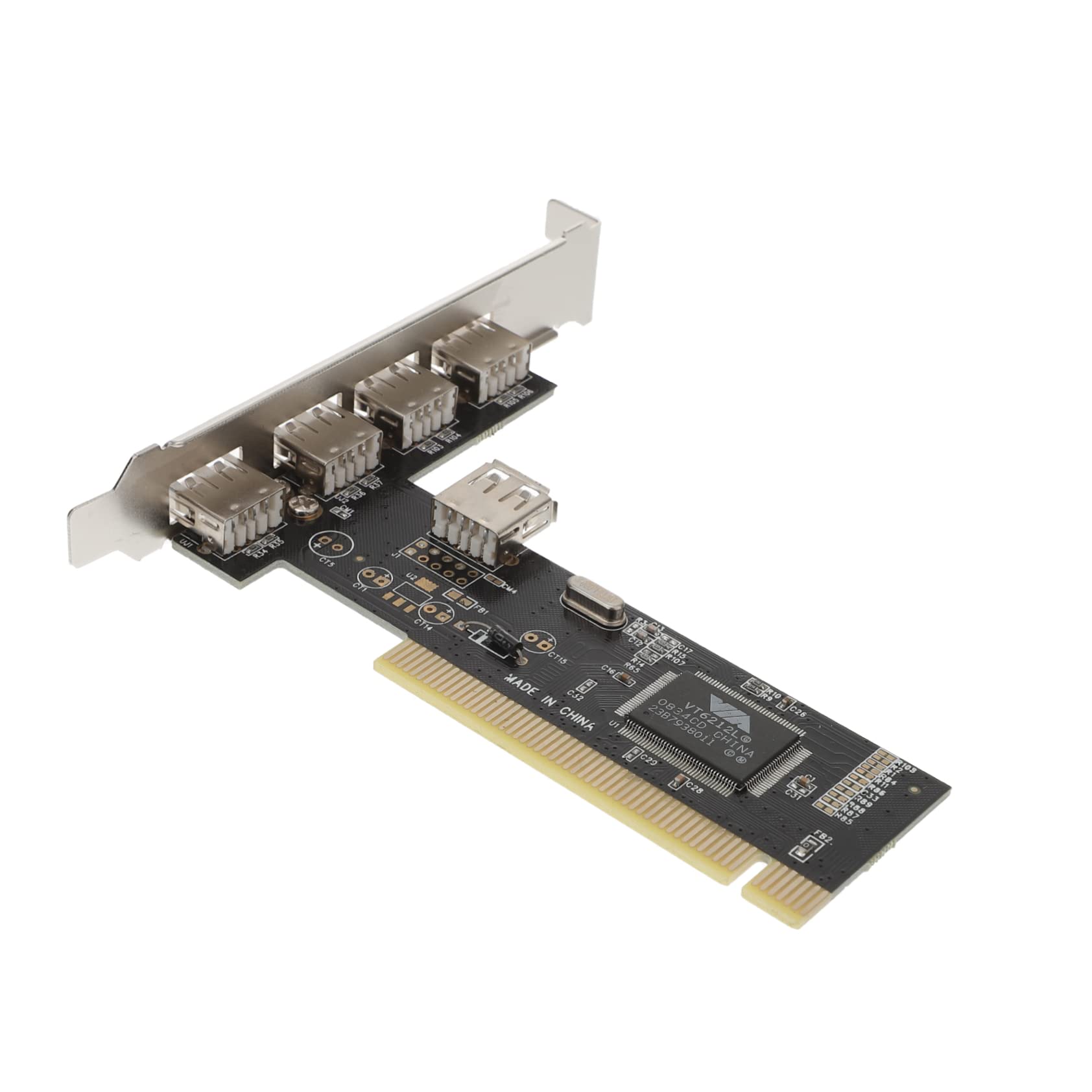Balacoo Pci-e Extender Card 5 USB Ports Pci-e Riser Pcie USB Extender No Driver Needed