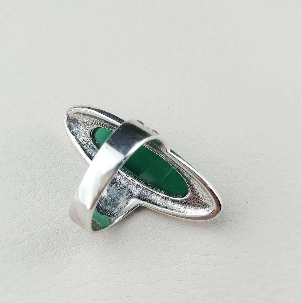 Anello Aperto In Argento 925 Con Nodi - Doppio Strato, Regolabile, Per Donna E Uomo, Stile Retrò E Elegante - Foto 6