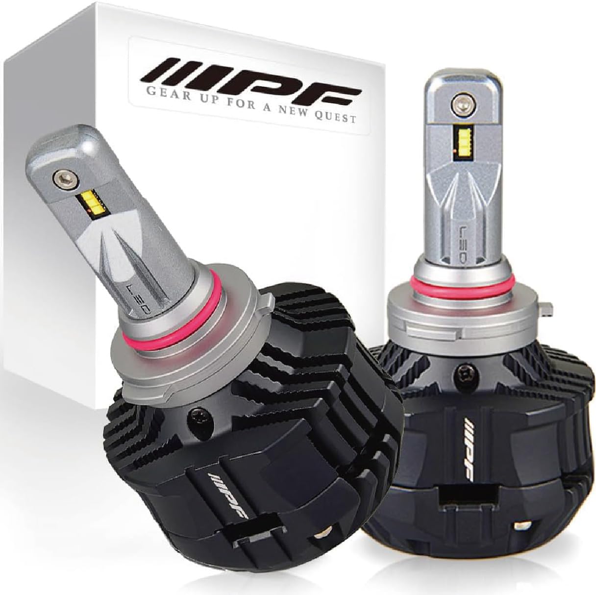 M's Basic by IPF フォグランプ LED バルブ HB4 ドライバーユニット一体型 6500K 5200ルーメン ハイスペックモデル AMZ-FL551