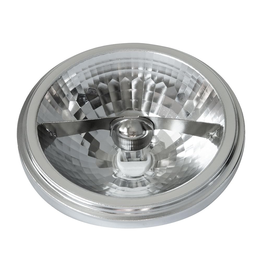 NCC-Licht 10 x Reflektor AR111 50W G53 12V warmweiß 2800K, dimmbar, Strahler mit 24° Abstrahlwinkel