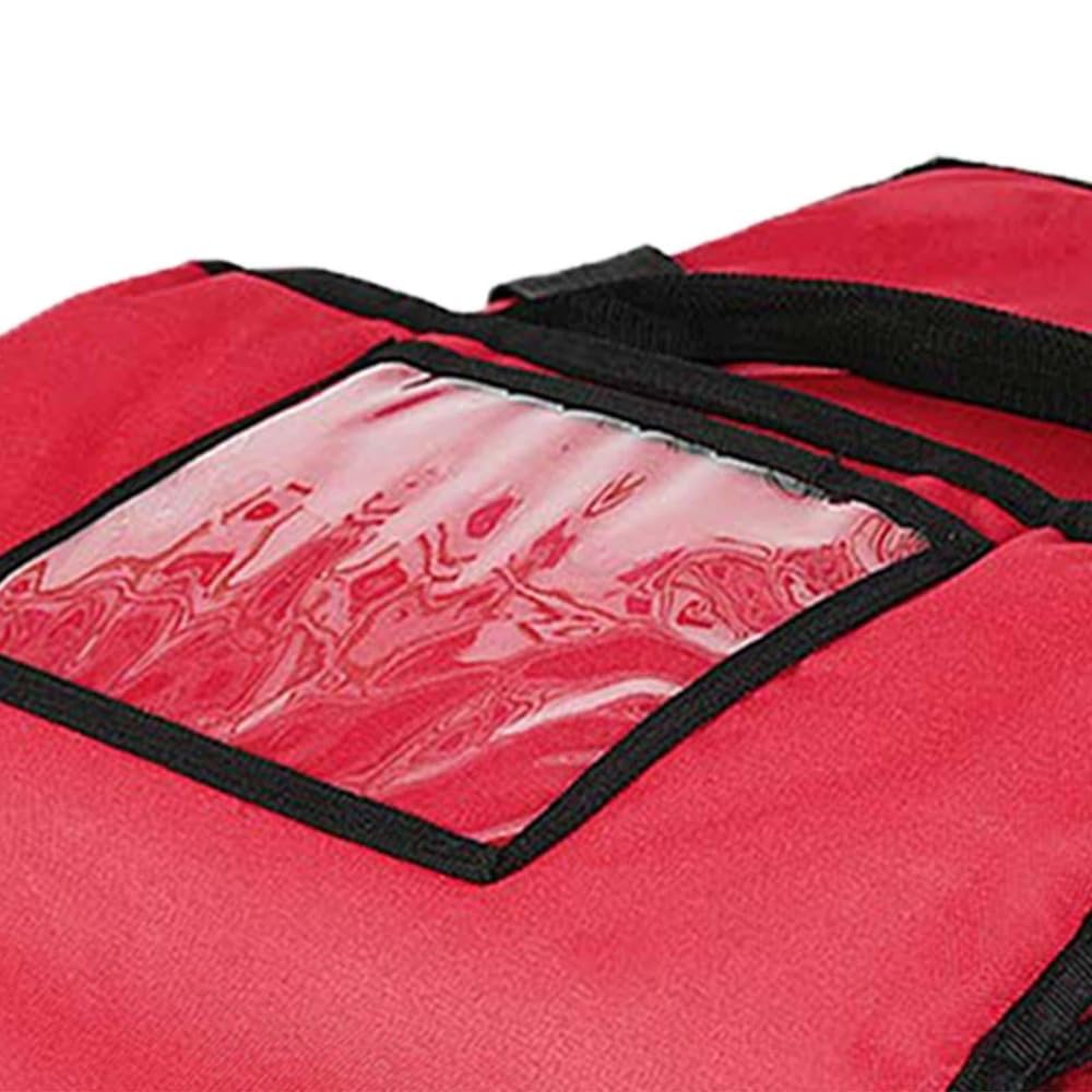Pizza Develivey Tasche, Pizza Wärmetaschen, Lebensmittel Liefertasche, Pizza Box Delivery Taschen für Den Persönlichen Und Professionellen Gebrauch (Rot 50x50x16cm)